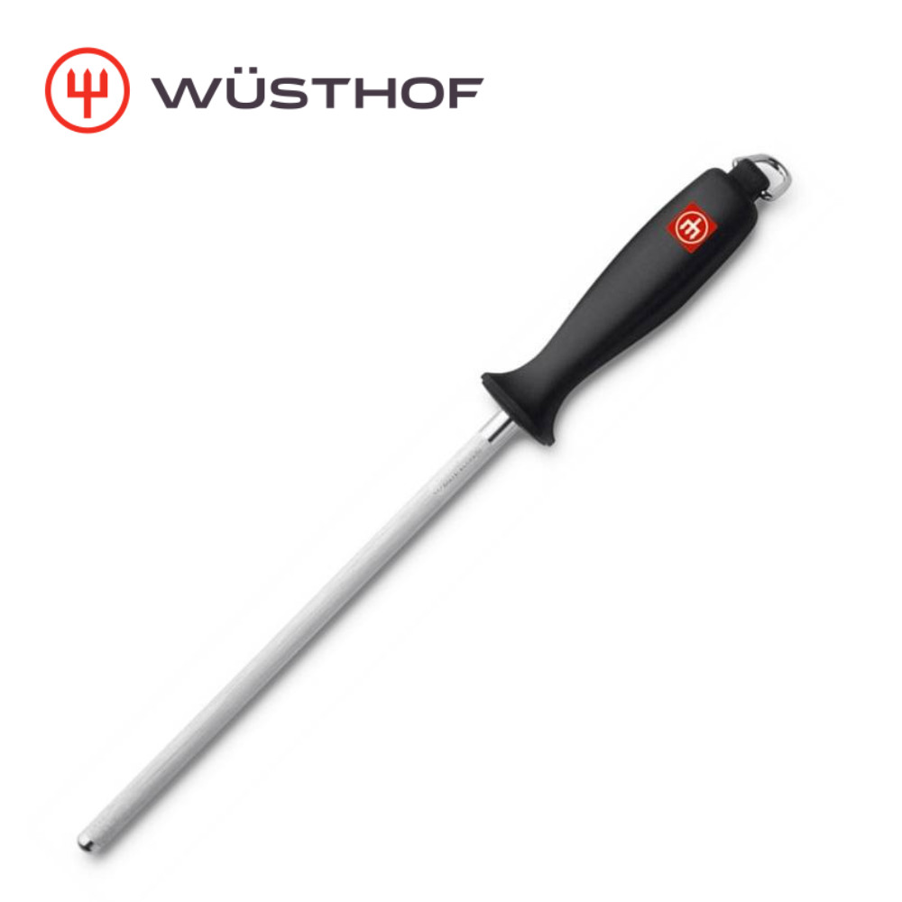 Thanh Thép Mài Dao Thép Carbon Và Mạ Niken-Crôm Wusthof 18cm - Made In Solingen Đức