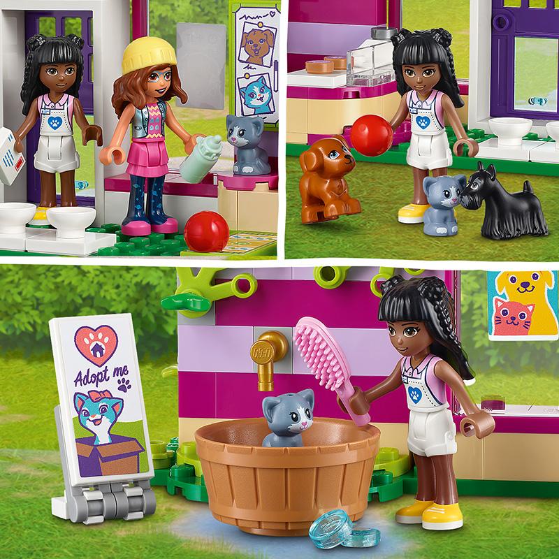 Đồ Chơi LEGO FRIENDS Tiệm Cà Phê Thú Cưng Dễ Thương 41699