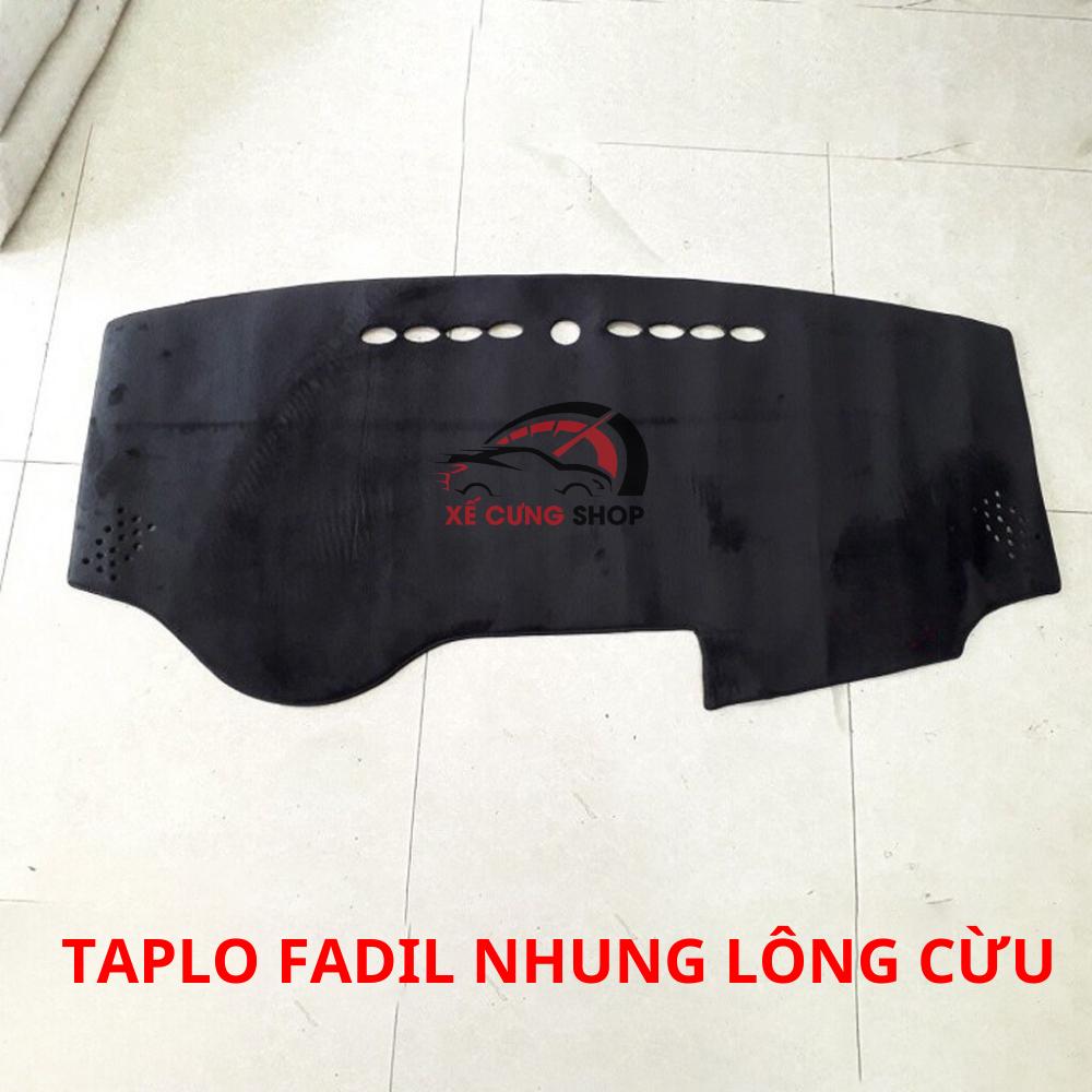 Thảm Taplo Da Carbon Xe Vinfast Fadil cao cấp đời 2019-2023