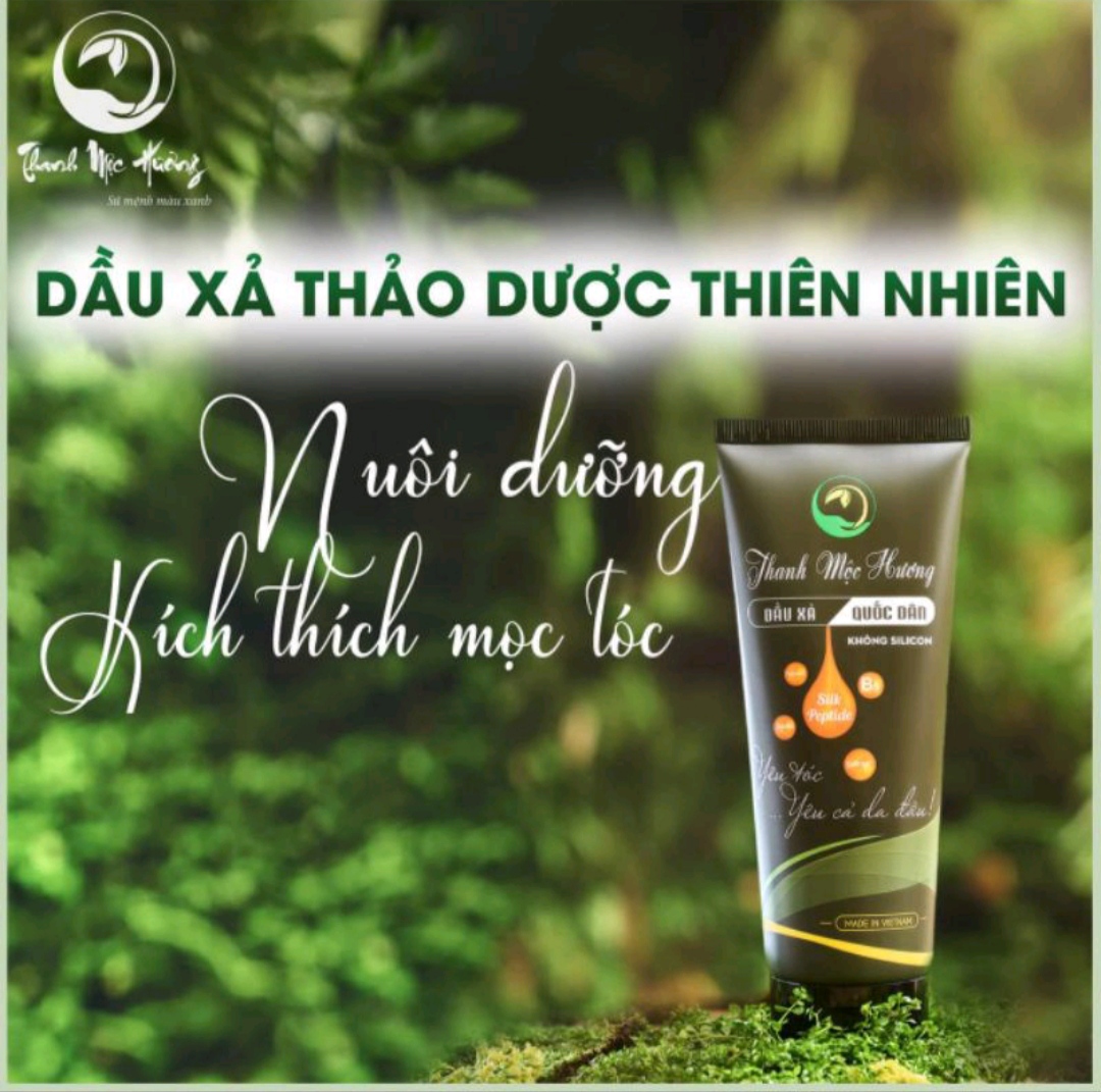 Combo dầu gội &amp; dầu xả Thanh Mộc Hương ngăn rụng tóc kích thích mọc tóc sạch gàu nấm ngứa 350ml