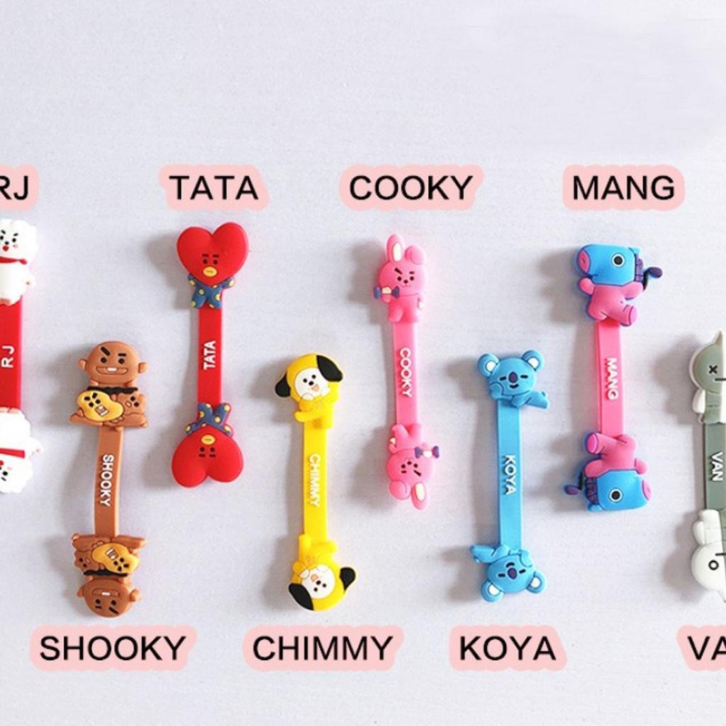 Silicone  Earphone Cable Organizer Wrap Wire Winder