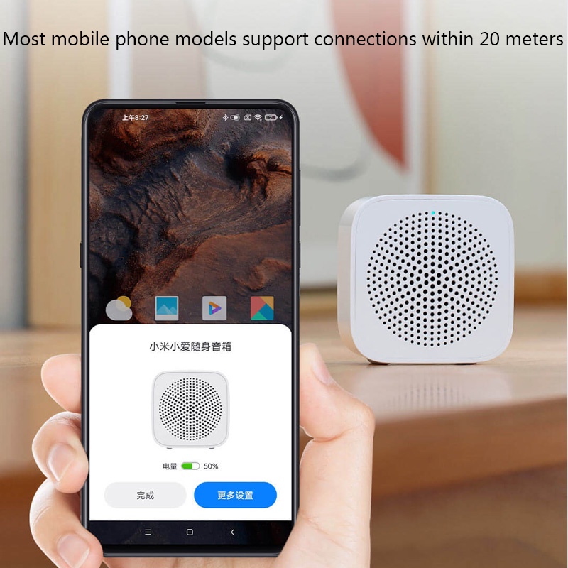 Loa bluetooth mini, loa không dây bluetooth, Loa di động Xiaomi bỏ túi âm thanh sống động, pin lâu