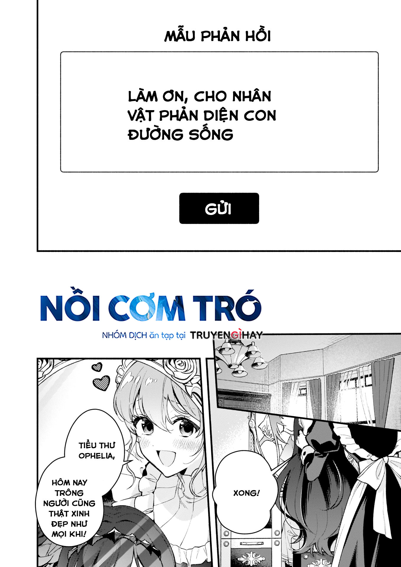 vai phản diện thì tệ lắm sao, đó không phải quan điểm của tôi chapter 1.1 11