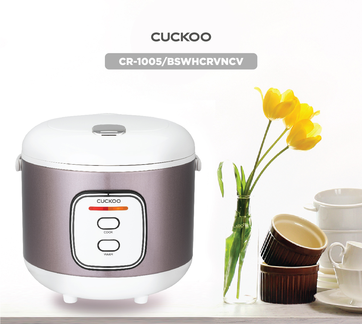 Nồi cơm điện Cuckoo CR1005 1.8 LÍT - Hàng chính hãng