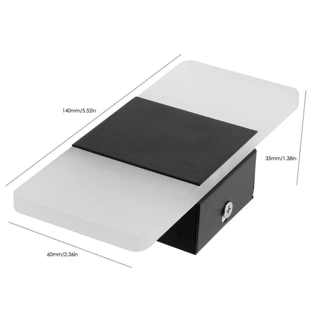 Đèn LED WISS gắn tường phong cách hiện đại, độc đáo.