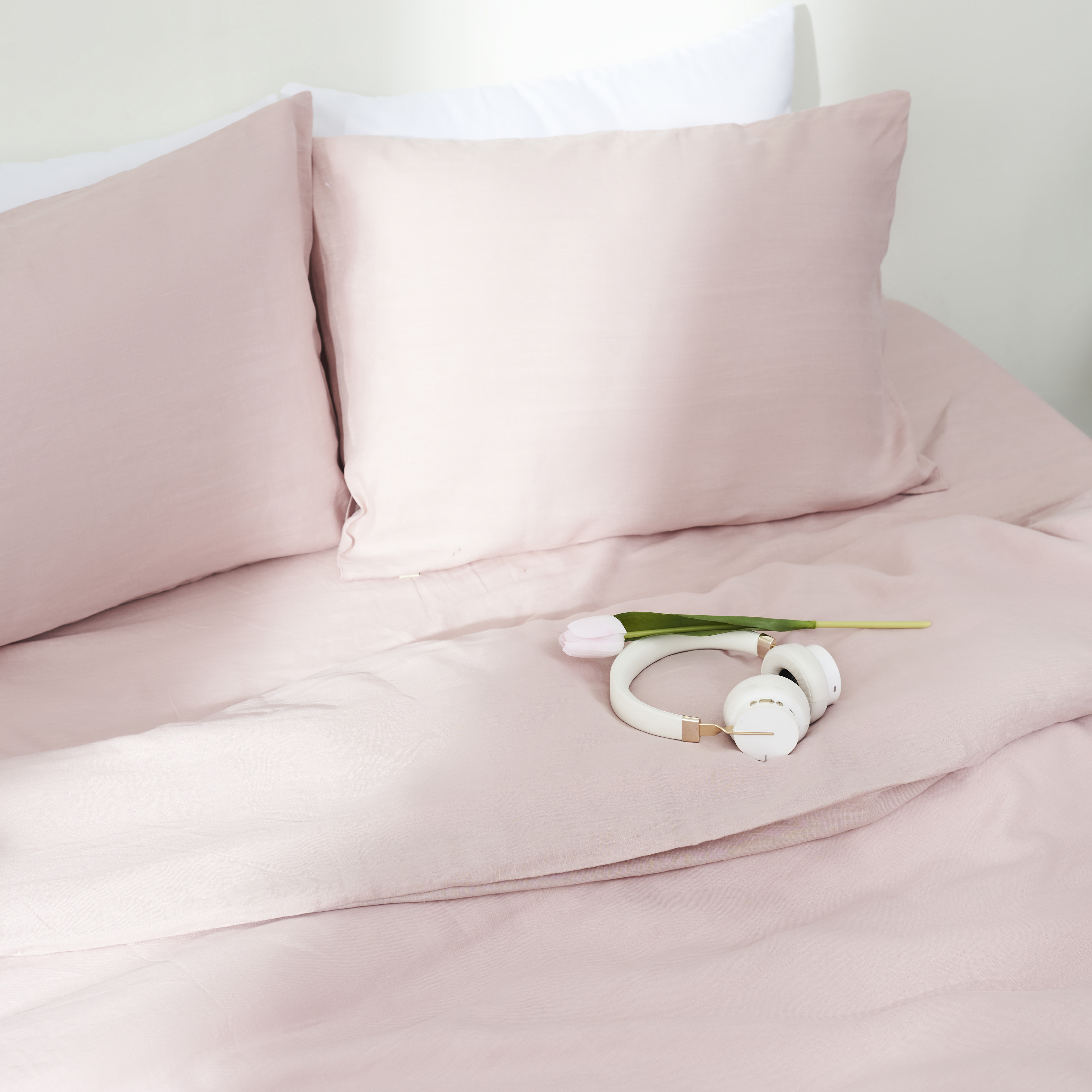 Bộ 2 Vỏ Gối Nằm Linen Ru9 100% từ thiên nhiên - 6 Màu Sắc