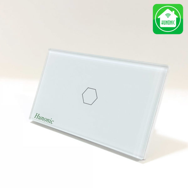 Công tắc wifi Hunonic 1 nút việt nam điều khiển bật tắt từ xa