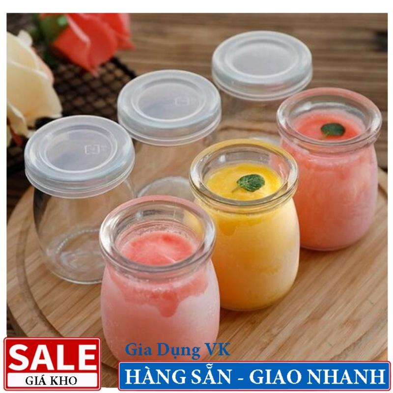 Bộ 12 Hũ Thủy Tinh Làm Sữa Chua 100ml