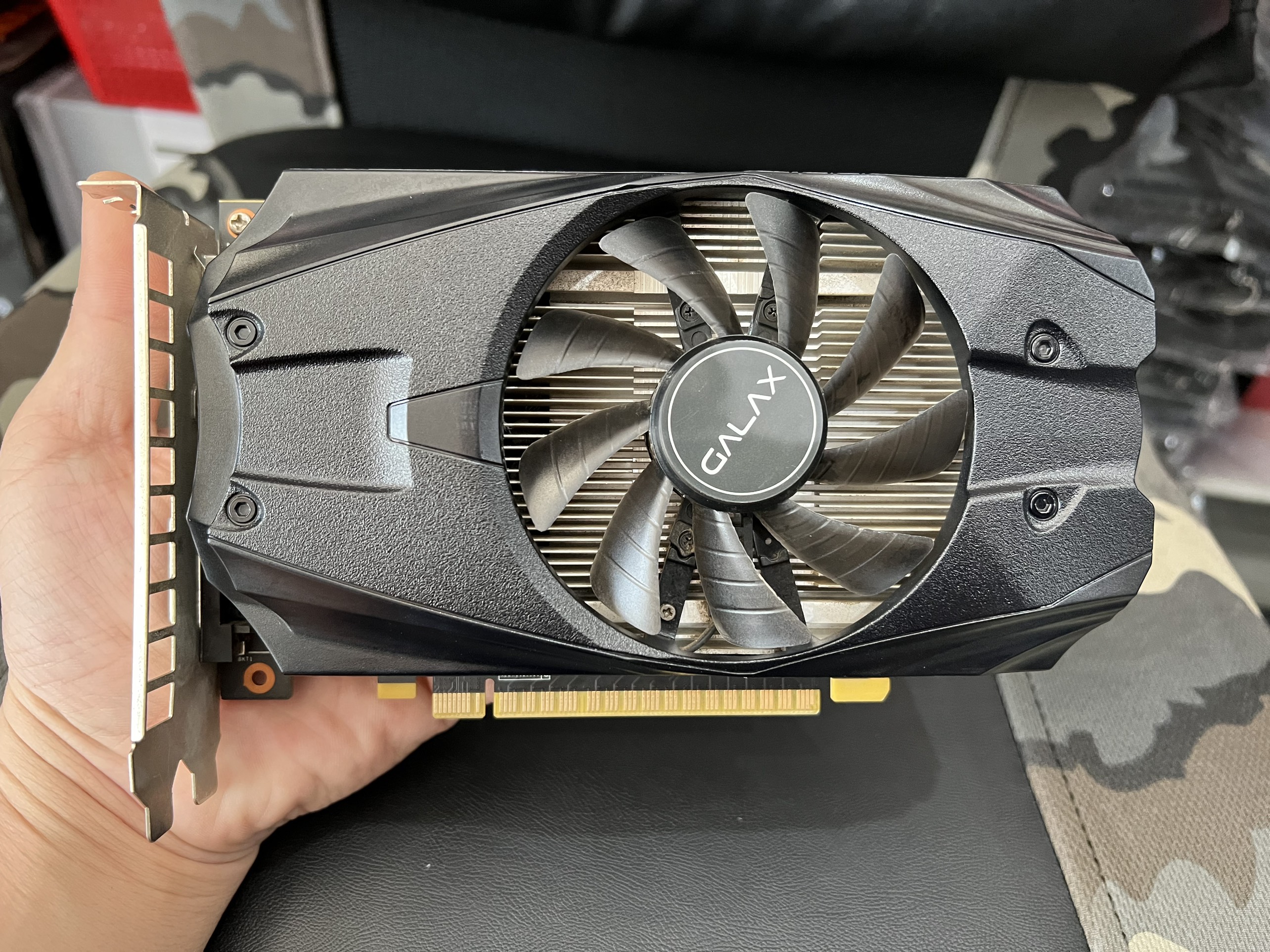 VGA Galax GTX 1050Ti OC 4GB DDR5 - Hàng chính hãng