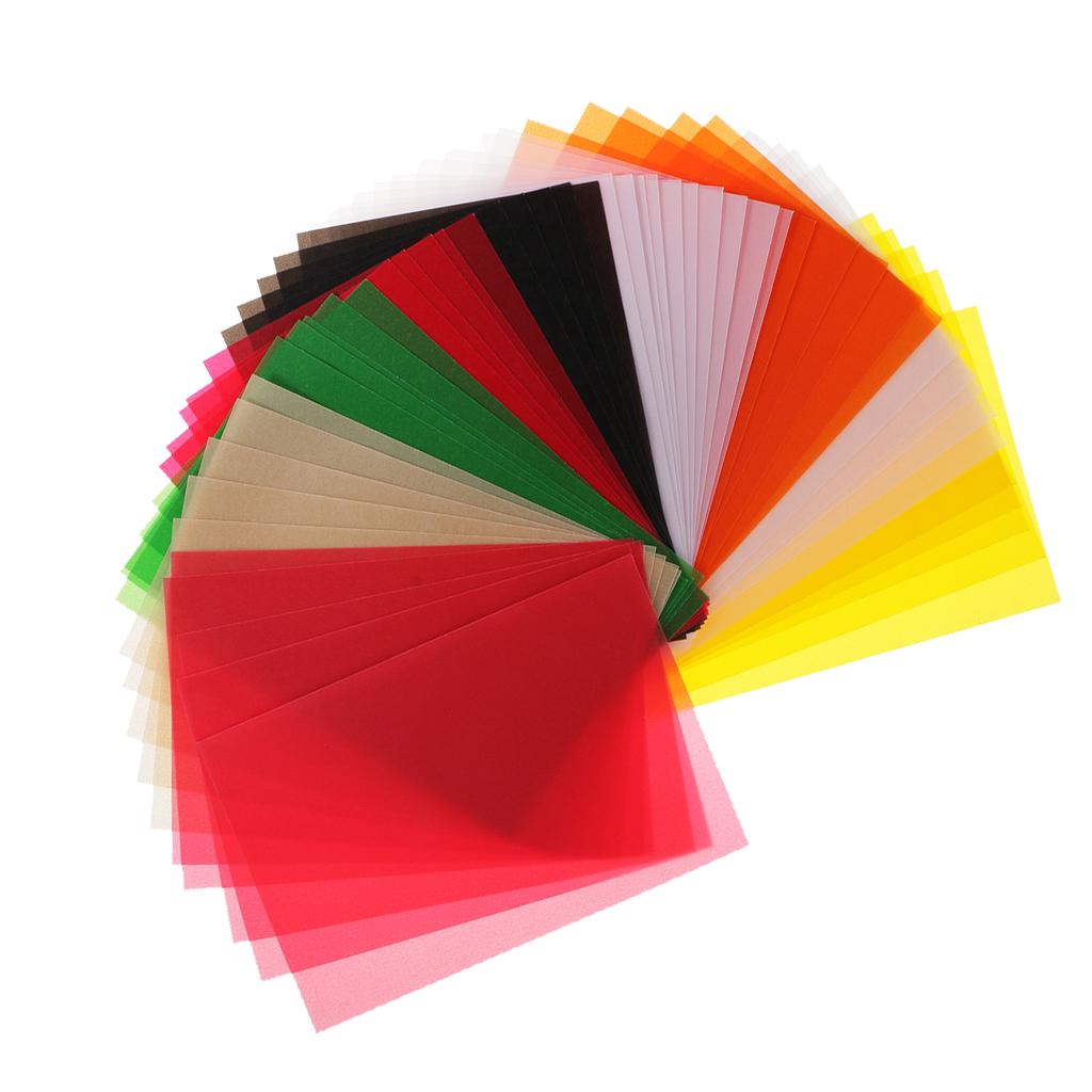 50 Con Coloured Mờ Truy Tìm Giấy Tờ Cho Phác Thảo Tự Làm Giấy Vẽ Thủ Công