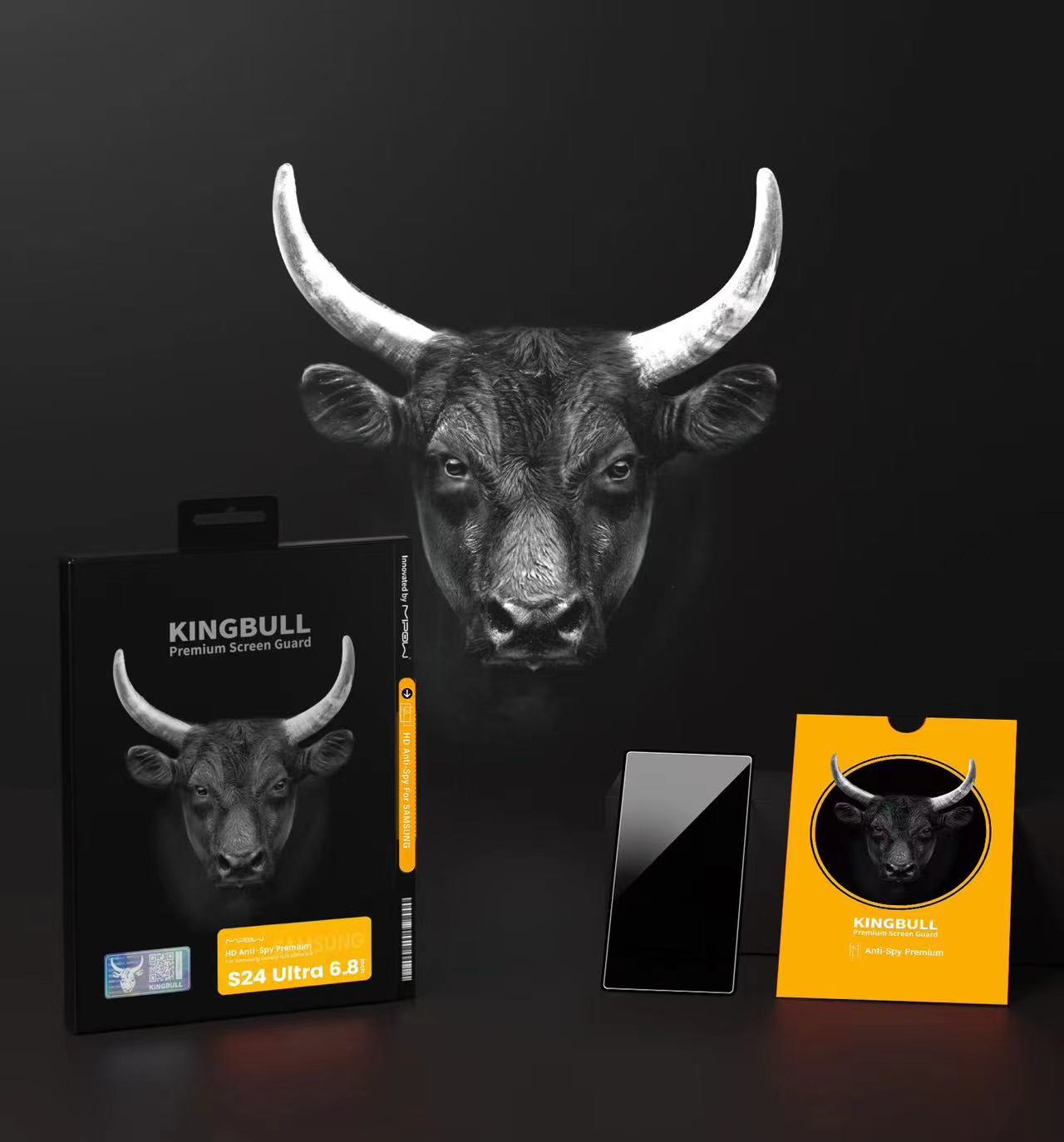 Cường Lực Chống Nhìn Trộm Dành Cho Samsung Galaxy S24 Ultra Mipow Kingbull Anti-Spy_ Hàng chính hãng