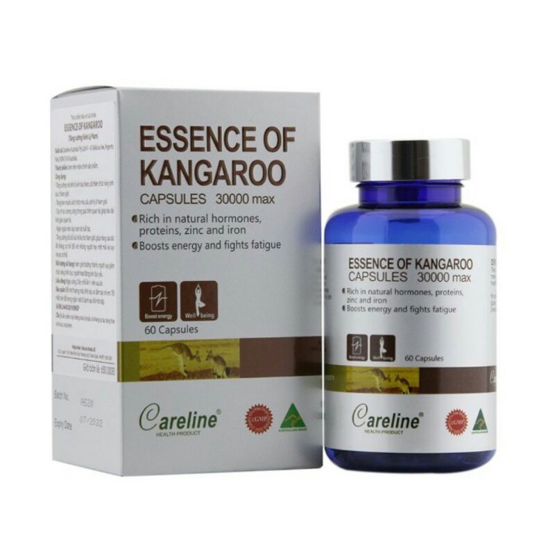 Careline Essence of kangaroo - Viên uống hỗ trợ tăng cường sinh lý nam