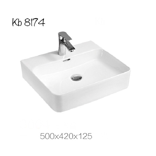 Chậu Lavabo đặt bàn dương bàn trắng_CHINOX