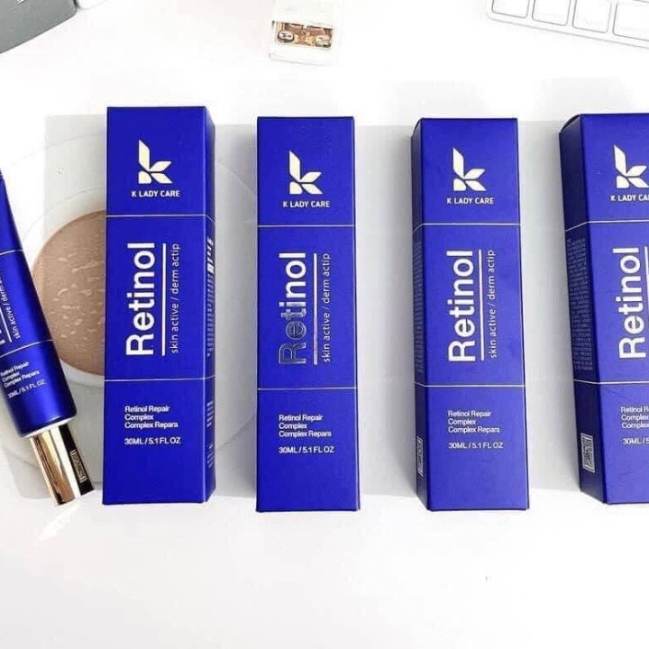 Kem Retinol K Lady Care 30ml Hàn Quốc ngăn lão hóa dưỡng da mặt căng bóng hồng hào