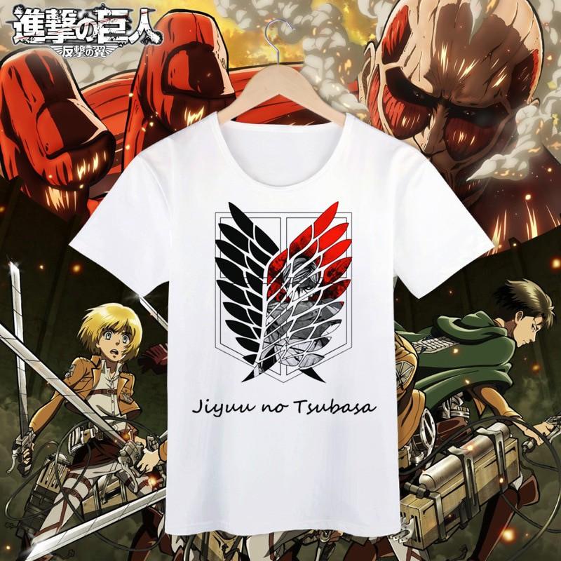 (HOT) Mẫu áo thun in Shingeki No Kyojin - Anime Attack On Titan Levi màu trắng - độc đẹp giá rẻ