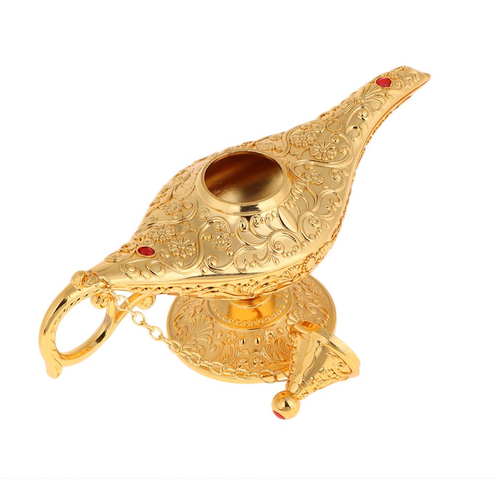 3xVintage Aladdin Genie Light Lamp Tabletop Accent Decorations