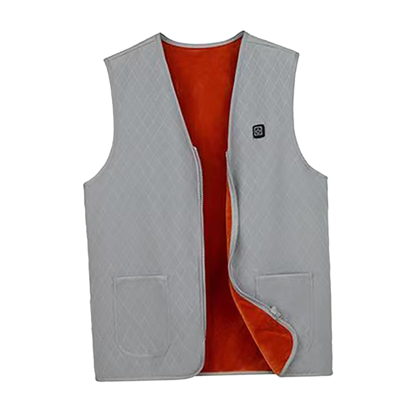Electric Heated Vest Warm Jacket Heating Waistcoat for Fishing
