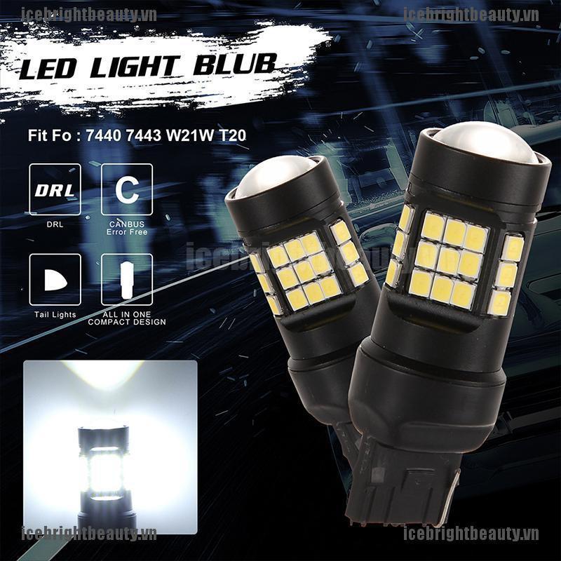 Đèn Led Đuôi Xe Ô Tô 7443 7440 T20 W21/5W 21smd