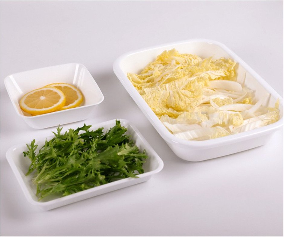 Khay đựng thực phẩm nhà bếp Nakaya 2L sử dụng an toàn trong lò vi sóng - nội địa Nhật Bản