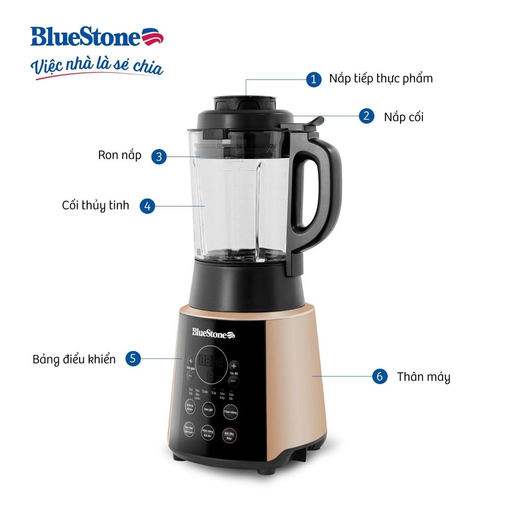 Máy Làm Sữa Hạt Đa Năng BlueStone BLB-6033, 1600w - 1.75Lit, Hàng Chính Hãng