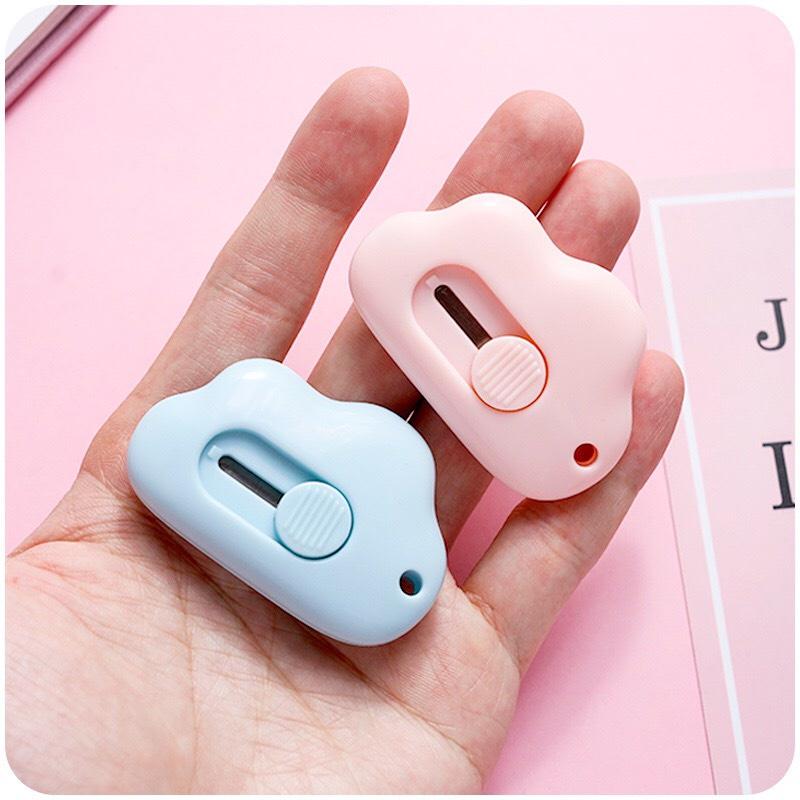 Dao Rọc Giấy Mini, Nhỏ Xinh Hình Đám Mây Cute Dễ Thương LA02