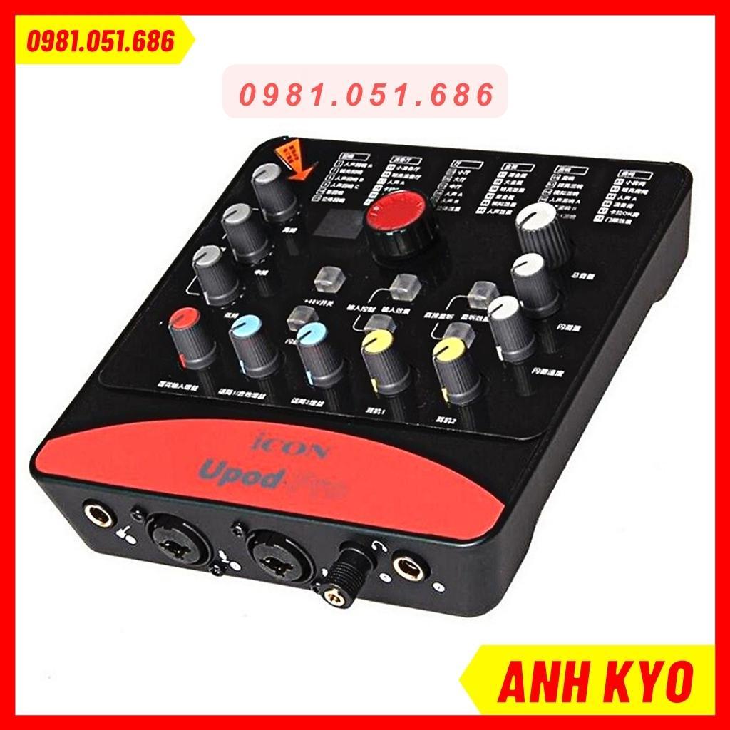 Bộ livestream thu âm takstar mic pc k320 soundcard icon upod pro cao cấp bảo hành 12 tháng