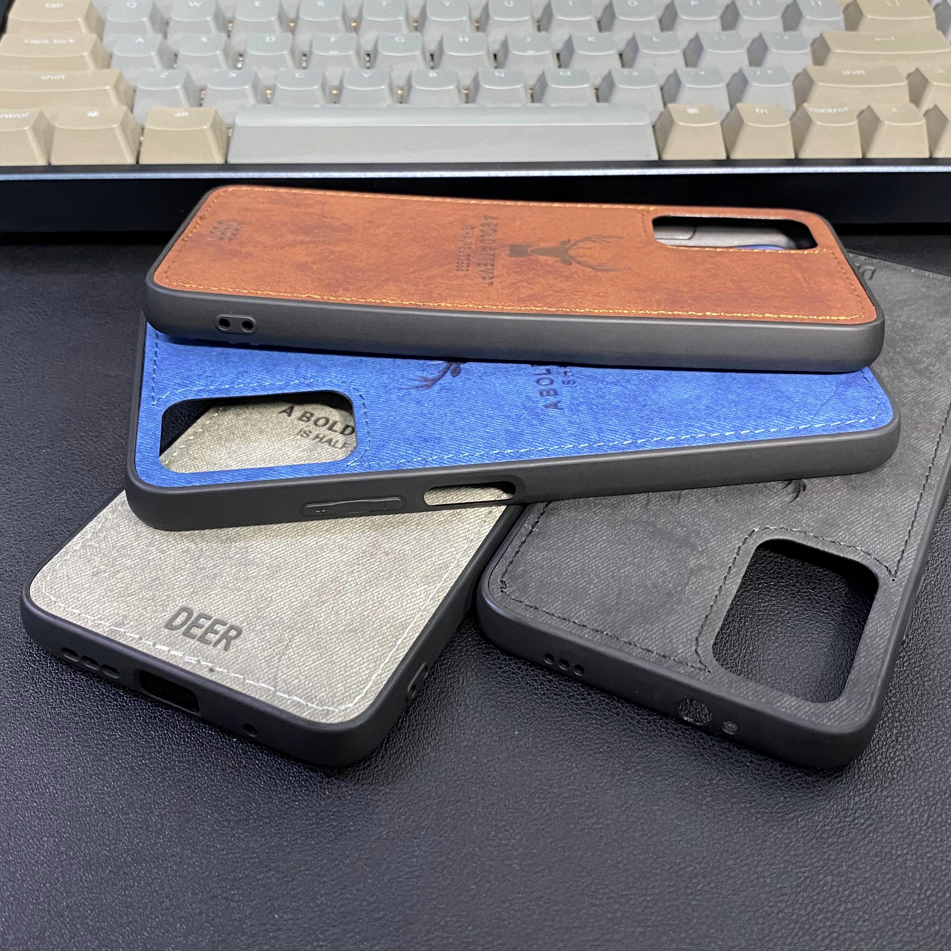 Ốp lưng cho Xiaomi Redmi 9T - Redmi Note 9 4G giả da con hươu