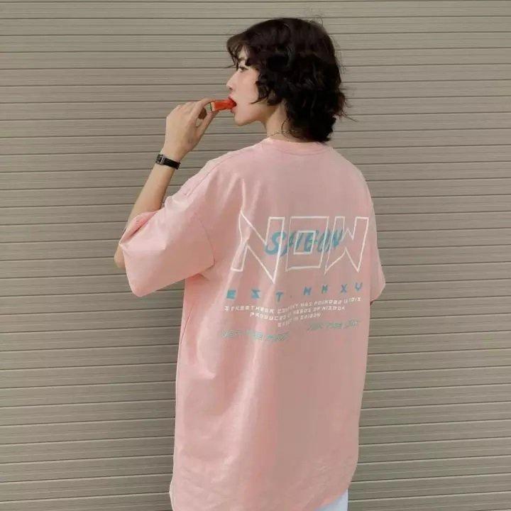 Áo thun tay lỡ unisex Now Saigon I&O đầy đủ tem cổ tag tay Hany shop