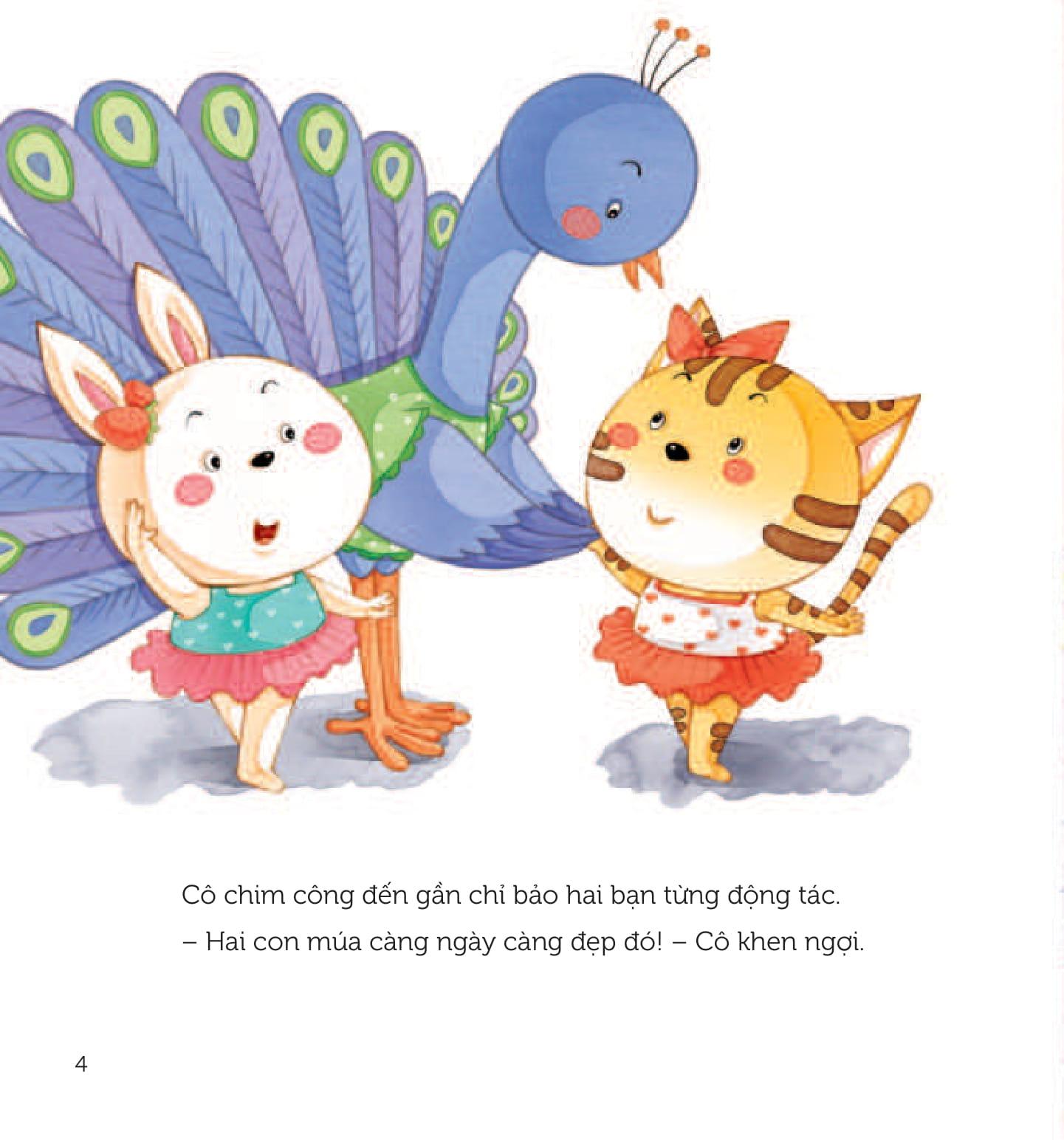 Sách - Nuôi Dưỡng Tố Chất Thành Công - Kiên Nhẫn Theo Đuổi Mục Tiêu - Mèo Con Học Múa