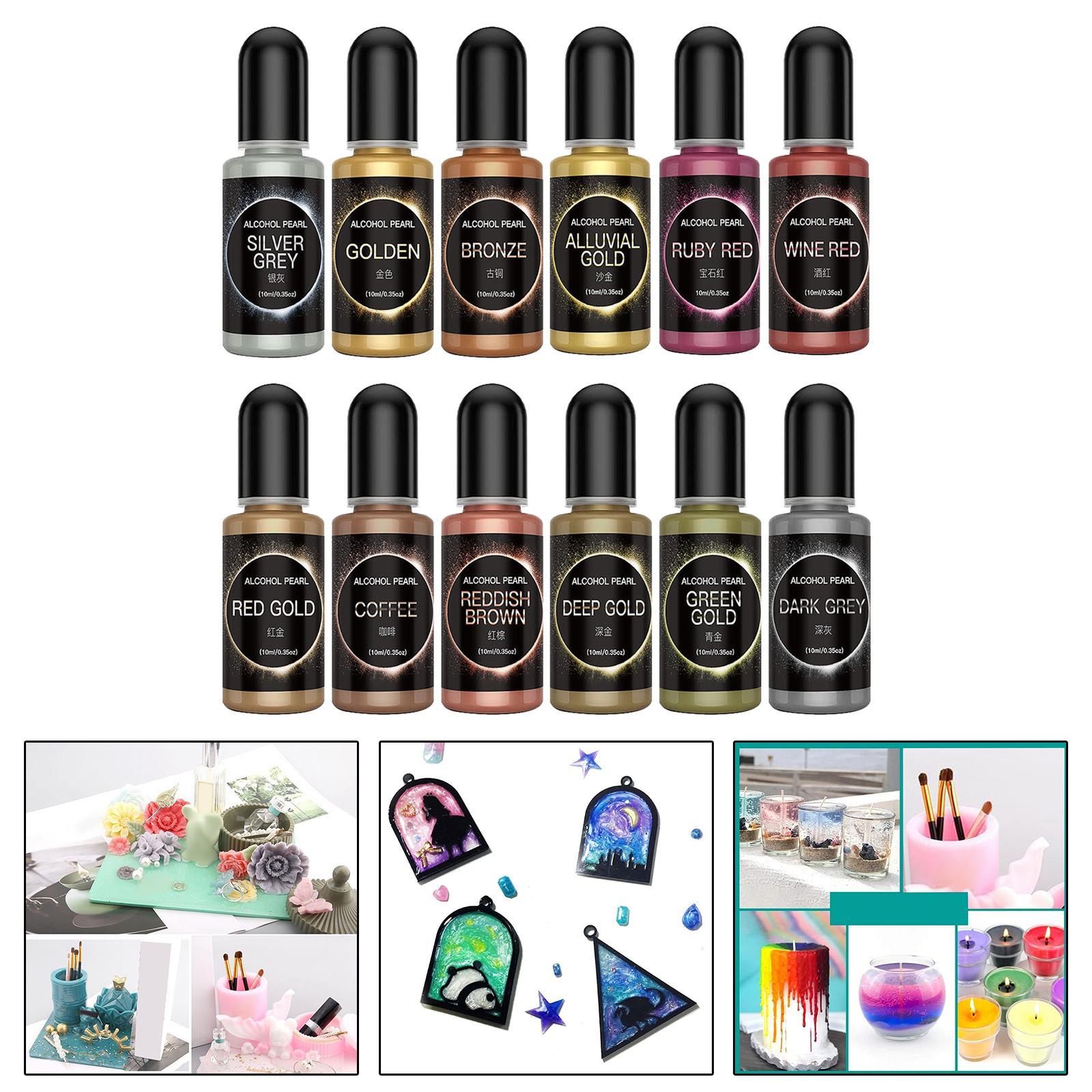 Ink Set Epoxy Resin Pigment Colorant Liquid for Acrylic Painting