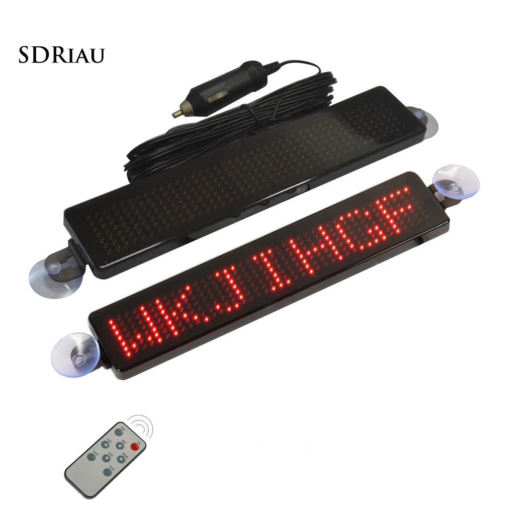 Bảng Đèn Led Xqcdx Dc 12v Kèm Điều Khiển Từ Xa