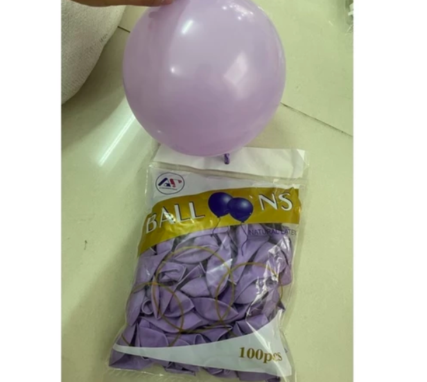 ( 100 quả ) Bong bóng pastel macaron 10&quot; siêu rẻ - quả trang trí sinh nhật siêu đẹp