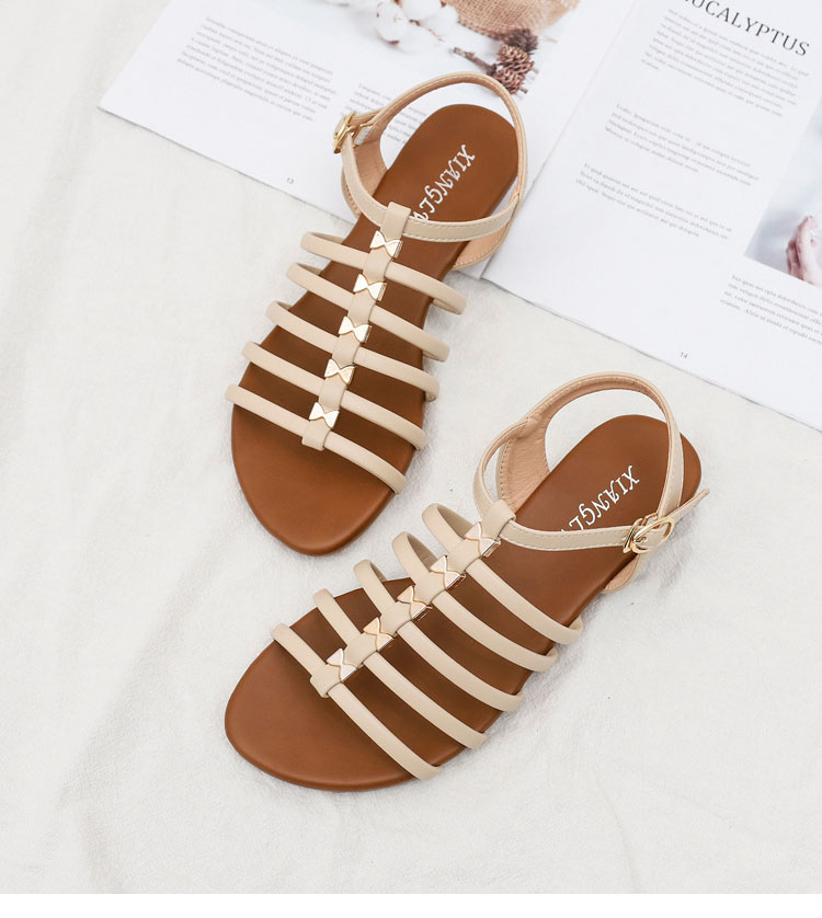 Giày quai ngang nữ giày sandals nữ dép quai hậu nữ cao 2.5 cm-  MÃ 588-61