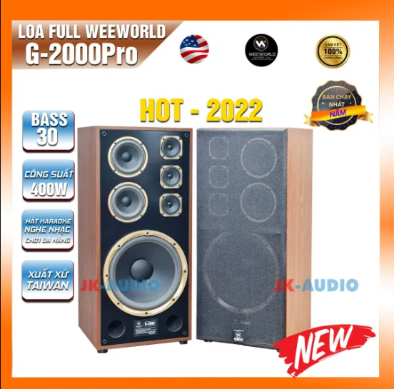 Loa Weeworld G2000-Pro - Hàng chính hãng