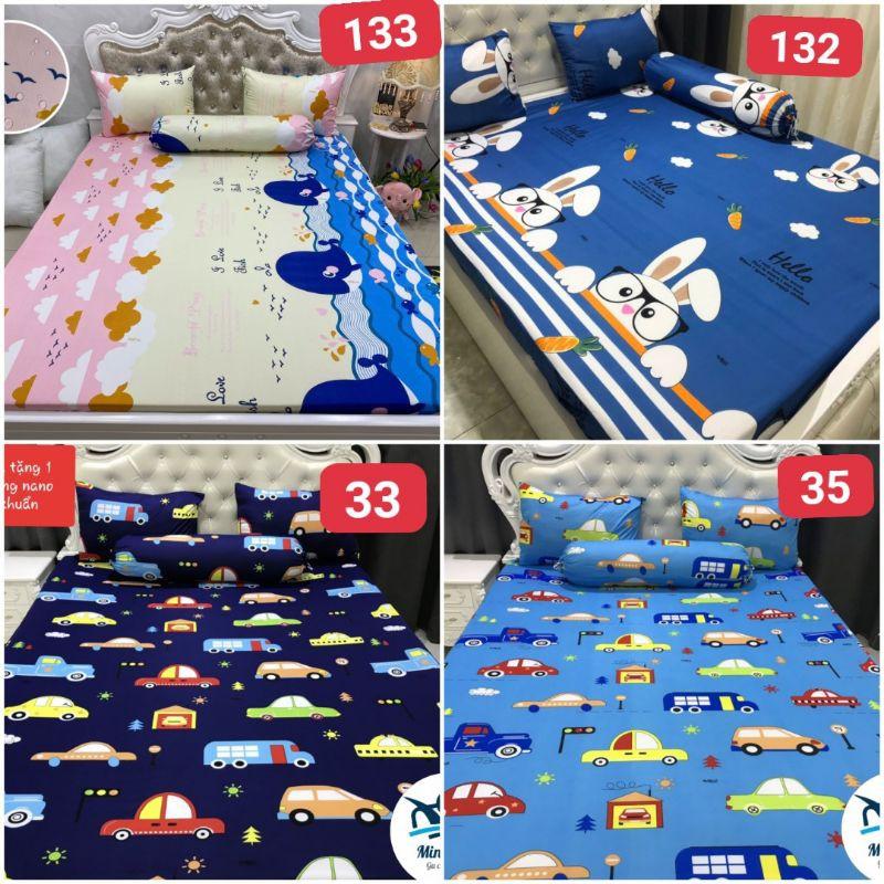 GA CHỐNG THẤM COTTON THUN NANO KHÁNG KHUẨN CAO CÂP - GIAO MÀU NGẪU NHIÊN