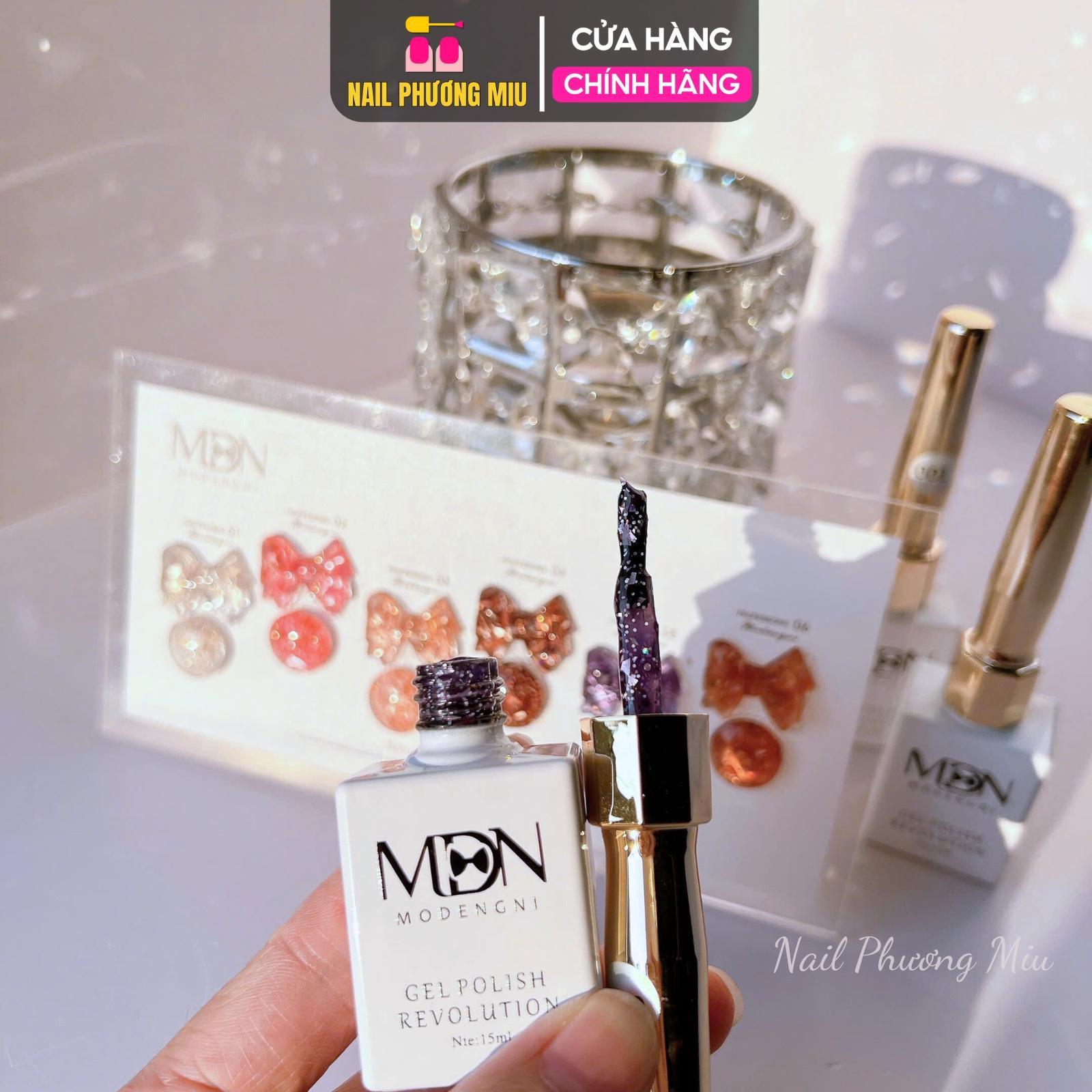 Set Sơn Gel Xà Cừ 6 Chai Kèm Bảng Trang Trí Móng, Chất Sơn Đặc Mướt, Bóng Mượt Tự Nhiên, Làm Nail Tạo Nhiều Kiểu Rực Rỡ khảm  xà Nữ
