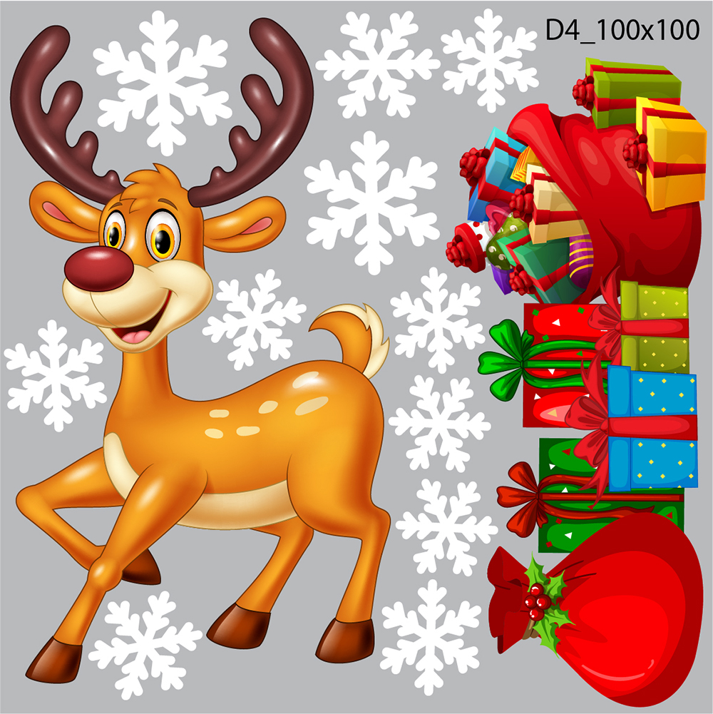 DECAL TRANG TRÍ NOEL 2021 COMBO SỐ 31