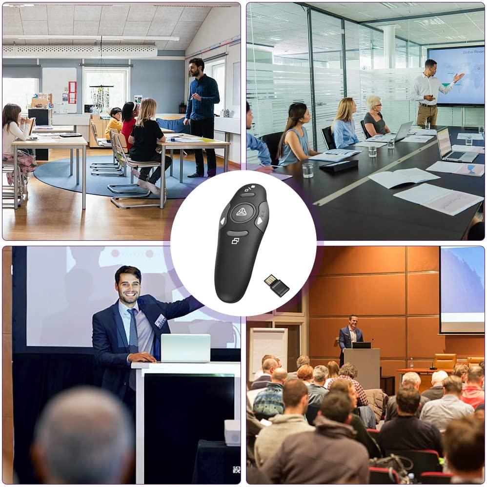 Điều khiển từ xa Powerpoint, Bút điều khiển thuyết trình không dây USB 2.4GHz