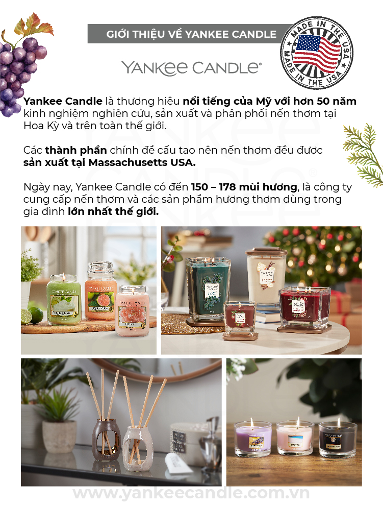 Nến li mini - Sage &amp; Citrus - Yankee Candle