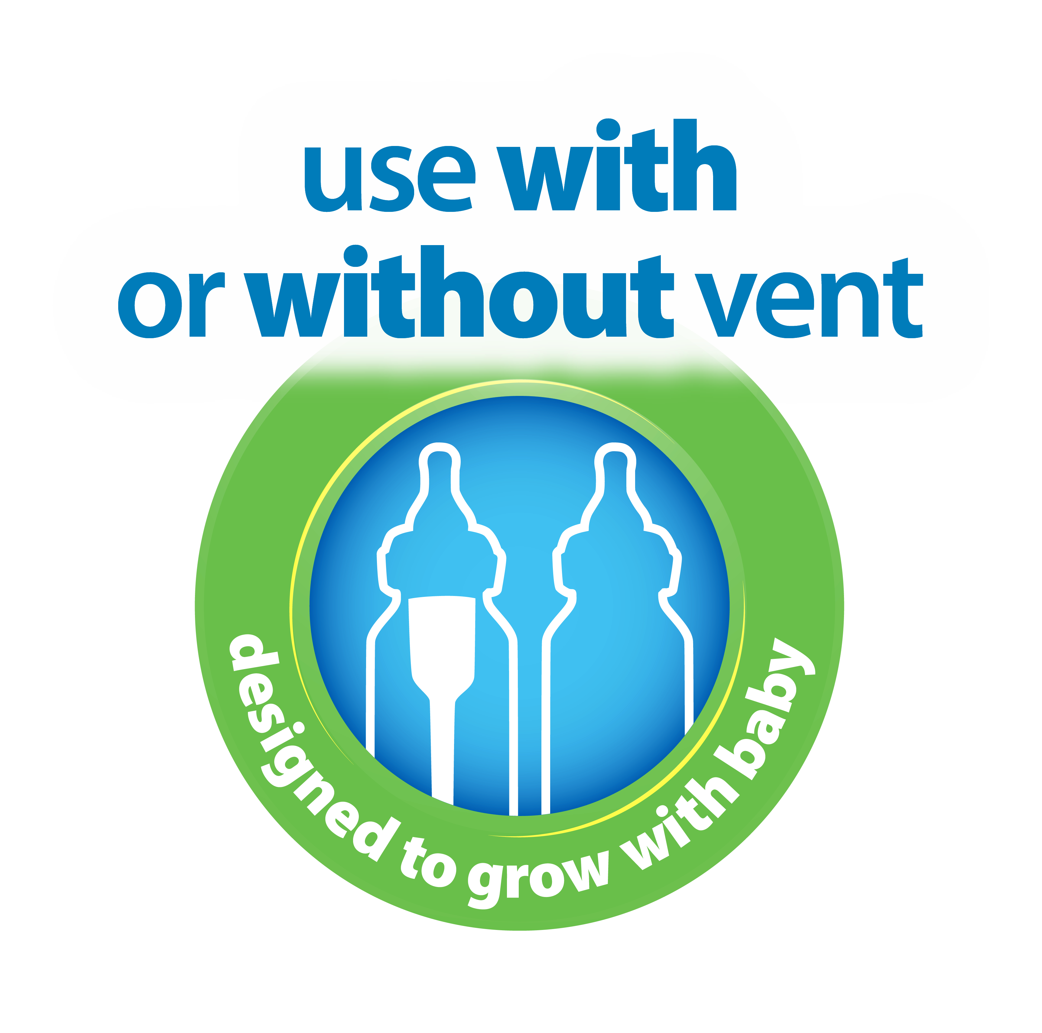 [ 83005L - Tách set 01 bình không có vỏ hộp ] Bình sữa Dr.Brown's Options Plus, cổ thường 250ml, nhựa PP