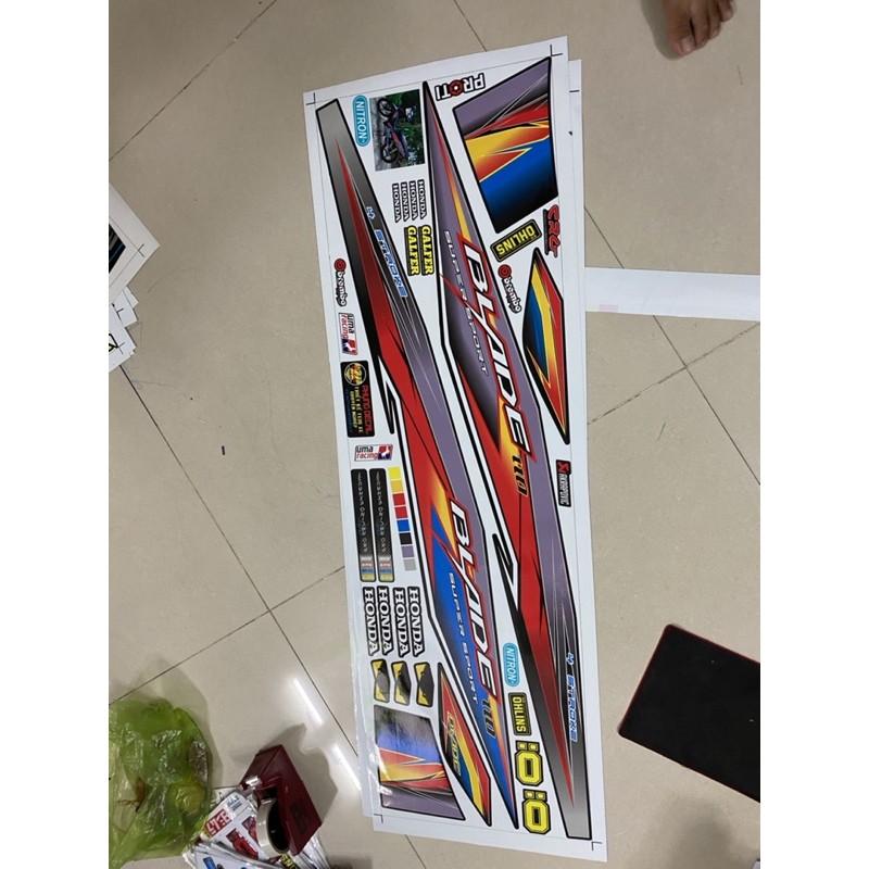 Tem rời dành cho honda wave blade 110