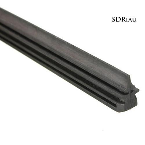 Set 2 Dây Cao Su Thay Thế Cho Cần Gạt Nước Kính Chắn Gió Xe Hơi 6mm