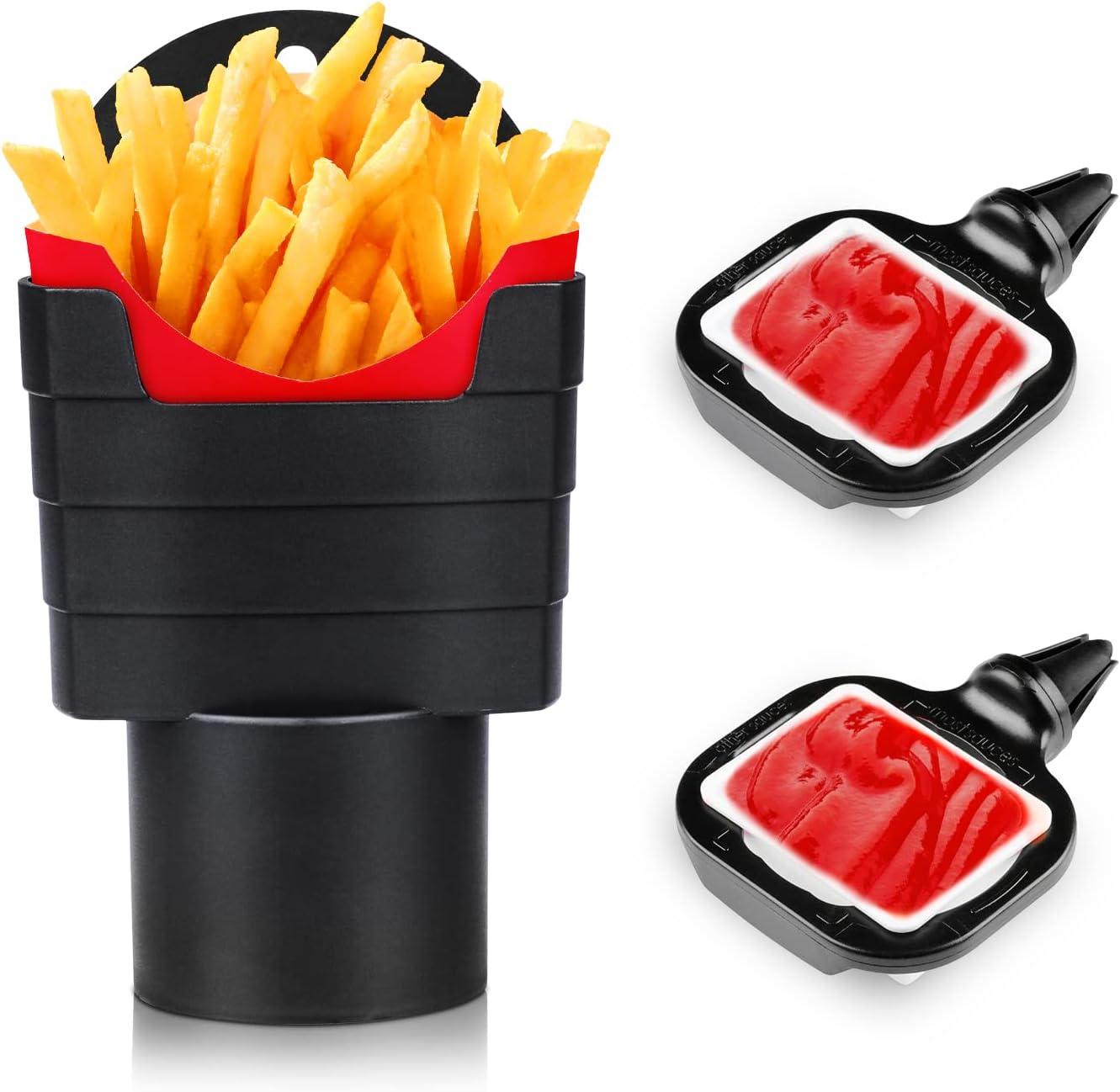 3 Khoai Tây Chiên Kiểu Pháp Cốc Tự Động Nước Đựng Tự Động Khoai Tây Chiên Giá Đỡ Nhúng Và Nước Kẹp Bộ