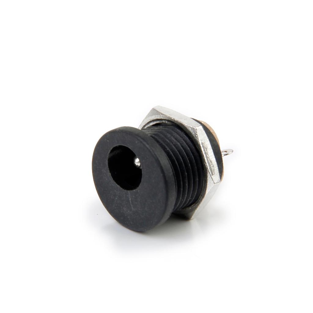 5.5MM X 2.1MM DC Socket Panel Mounting Power Connector Socket Panel Mounting Power with Screw Cap