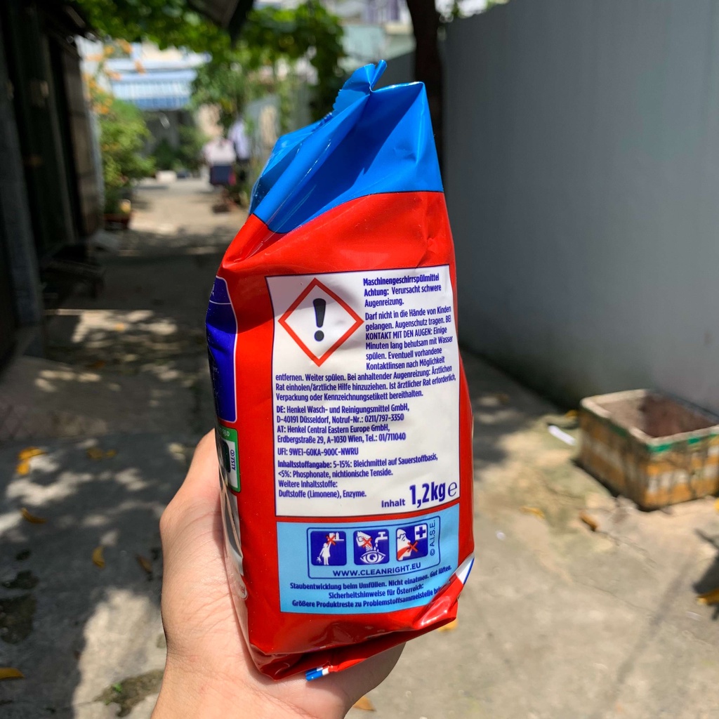 Bột rửa ly Somat Classic Pulver 1,2 Kg