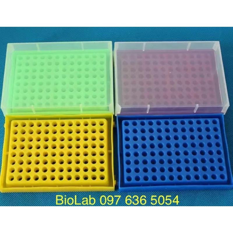 Giá đựng ống PCR 0.2ml, 96 vị trí, Mã CTR1006, hãng FcomBio