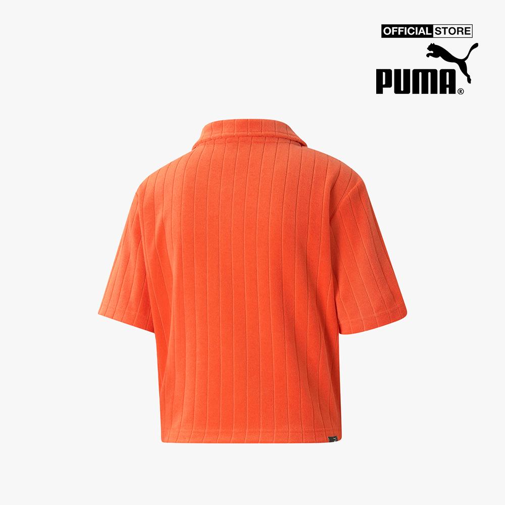 PUMA - Áo thun polo nữ Downtown Towelling 533589