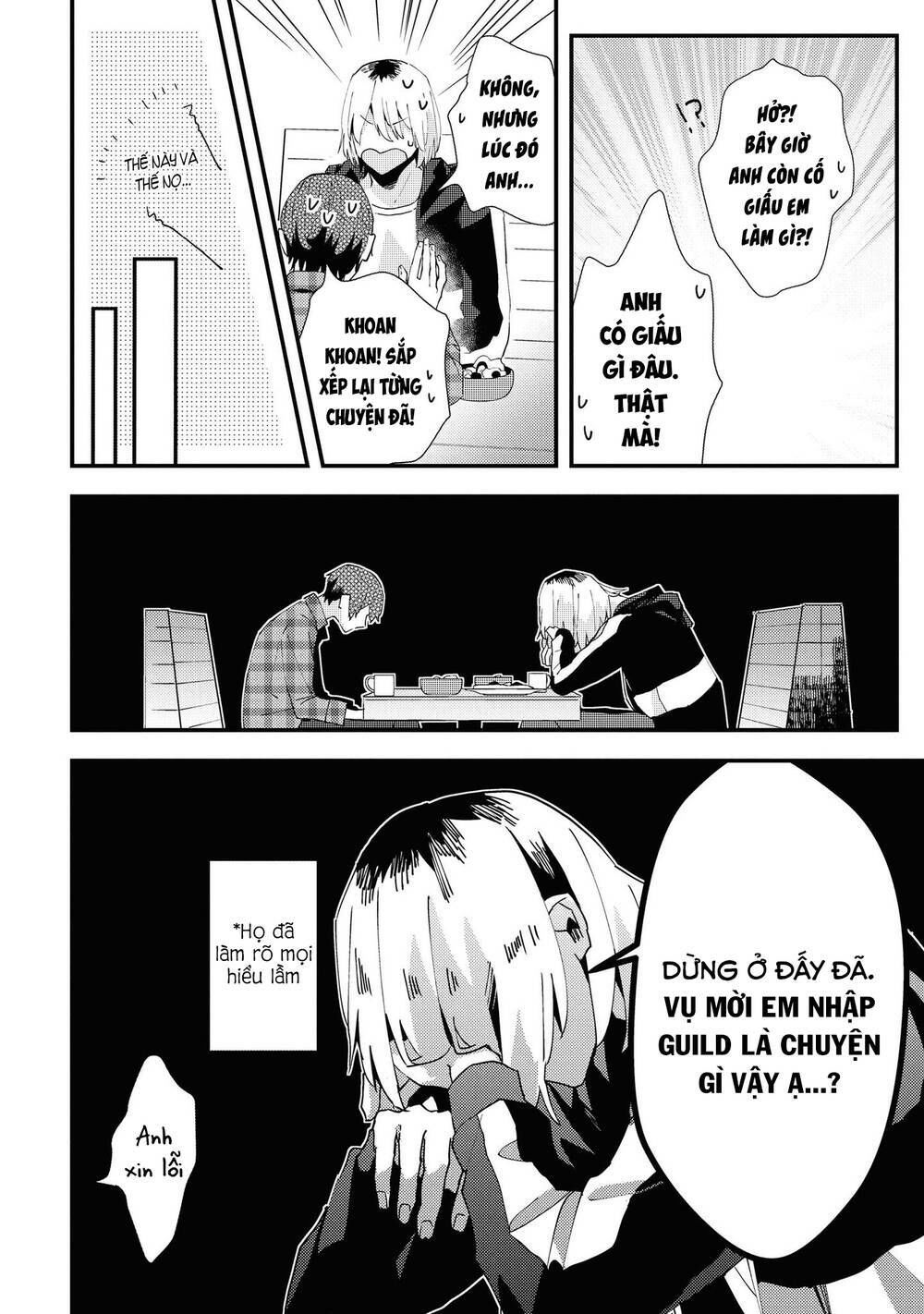 đồng đội game online, té là ngài sếp khó tính chapter 20 12