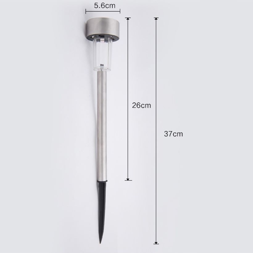 Bộ 10 đèn sân vườn năng lượng mặt trời inox HT1052C