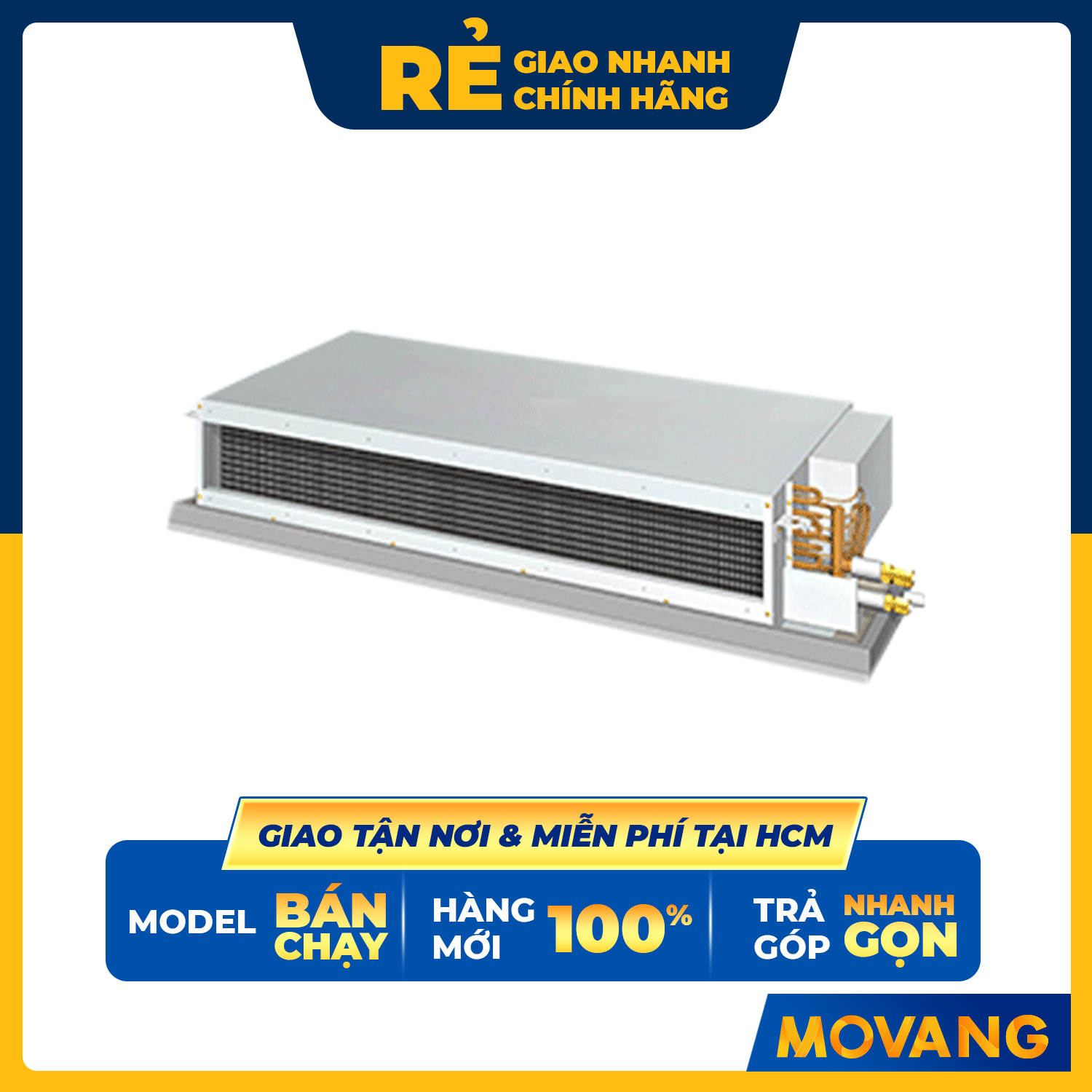 Máy lạnh Sky Air giấu trần nối ống gió có dây Daikin 5.0 HP FDMRN125DXV1V/RR125DBXY1V - Hàng chính hãng - Chỉ giao tại HCM